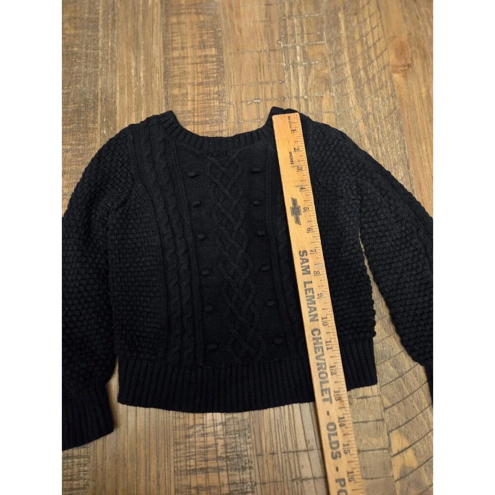Black Baby Gap Textured Sweater Size5years